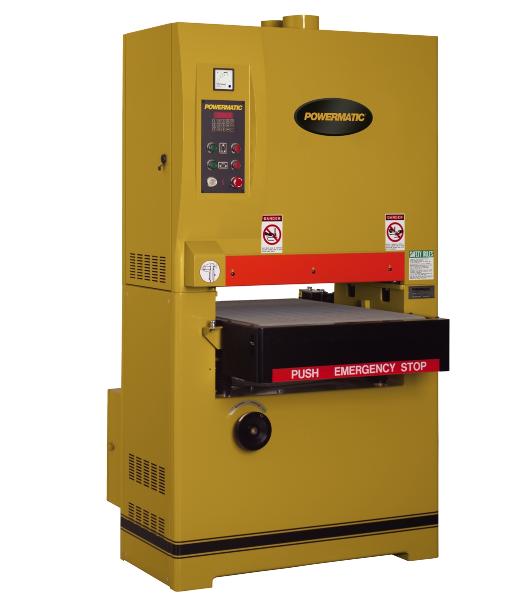  Powermatic WB-25, 25 IN Sander  15HP 3PH 230/460V with DRO - 1790825