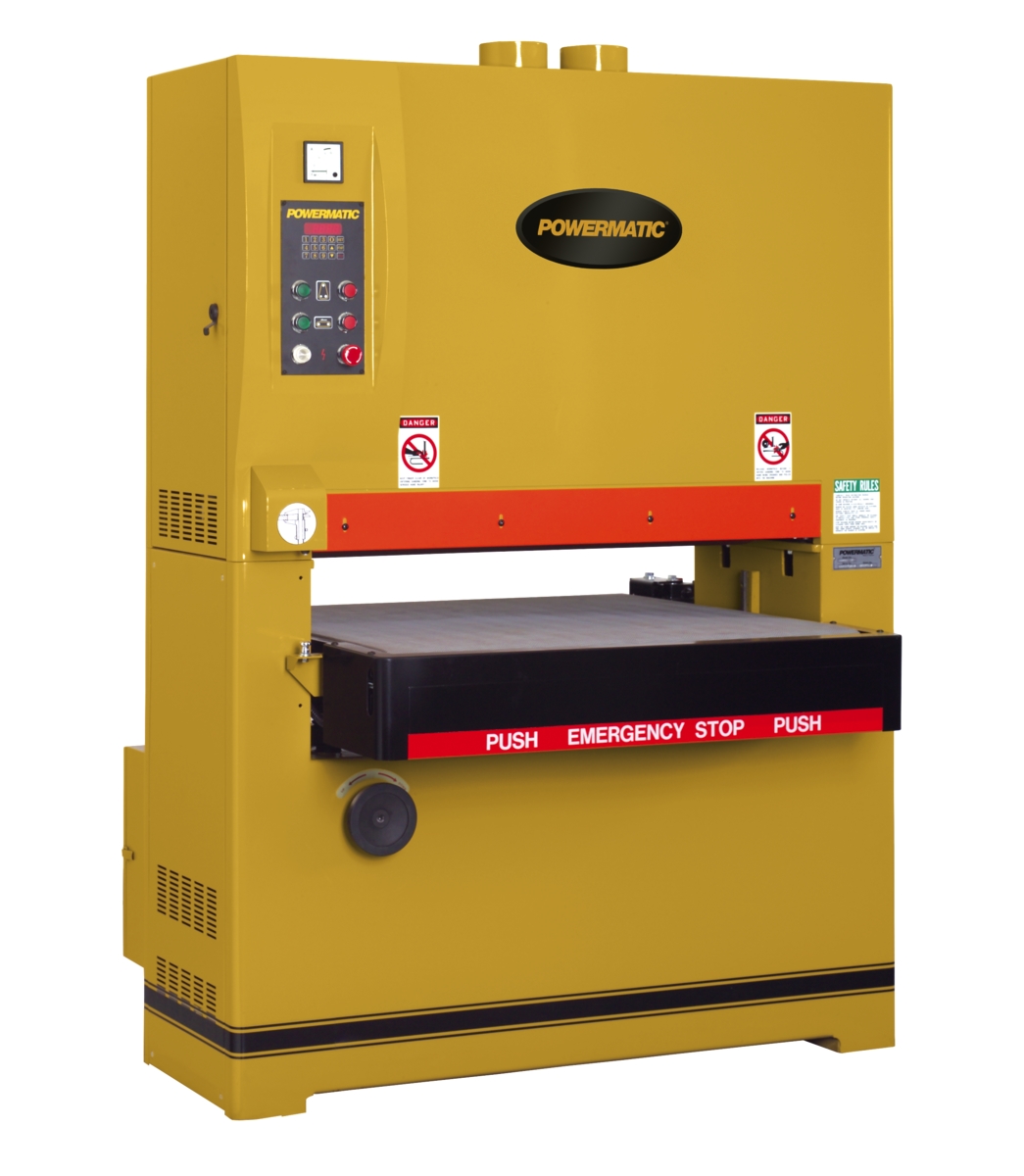  Powermatic WB-37, 37 IN Sander, 20HP 3PH 230/460V with DRO - 1790837