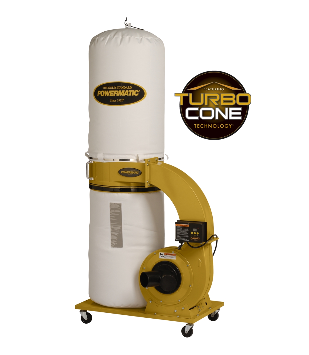 Powermatic PM1300TX-BK Dust Collector 1.75HP 1PH 115/230V 30-Micron Bag Filter Kit - 1791078K