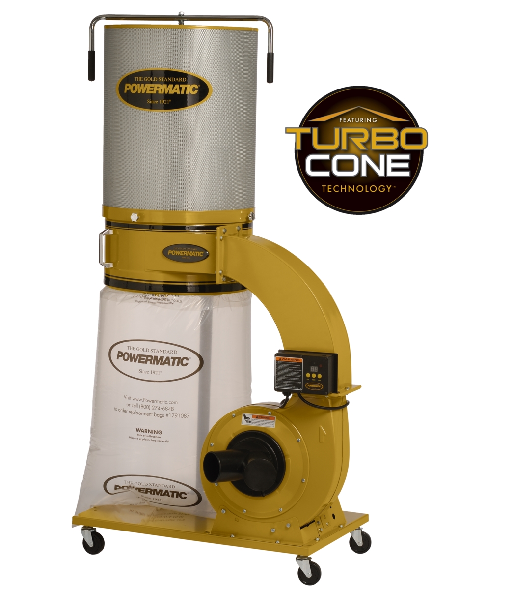 Powermatic PM1300TX-CK Dust Collector  1.75HP 1PH 115/230V  2-Micron Canister Kit - 1791079K