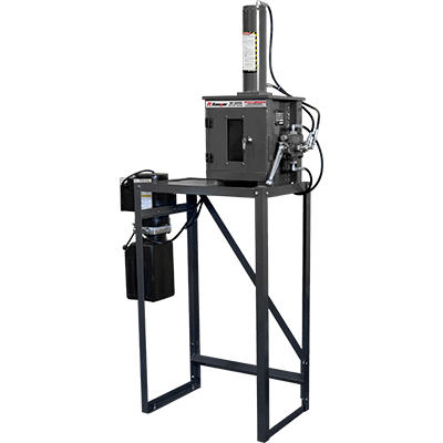 BenPak RP-30FCH Electric and Hydraulic Oil Filter Crusher with Stand  15-Ton Capacity- 5150008