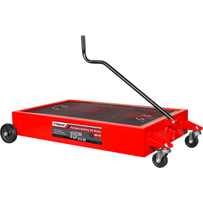 BenPak RD-15 15-Gallon Low-Profile Portable Oil Drain - 5150206