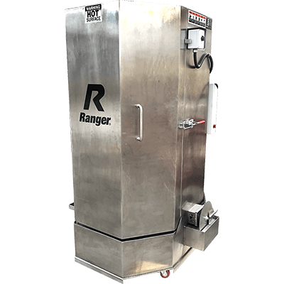 BenPak RS-750DS Stainless-Steel Spray Wash Cabinet Heavy-Duty Truck Dual-Heaters Low-Water Shutoff - 5155052