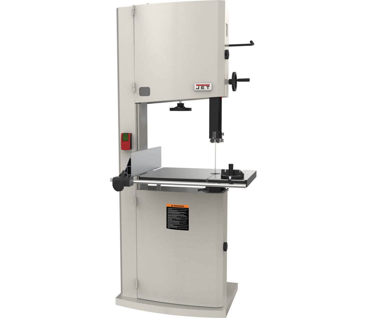 JET JWBS-20-3, 20' Bandsaw, 3HP, 230V - 714800