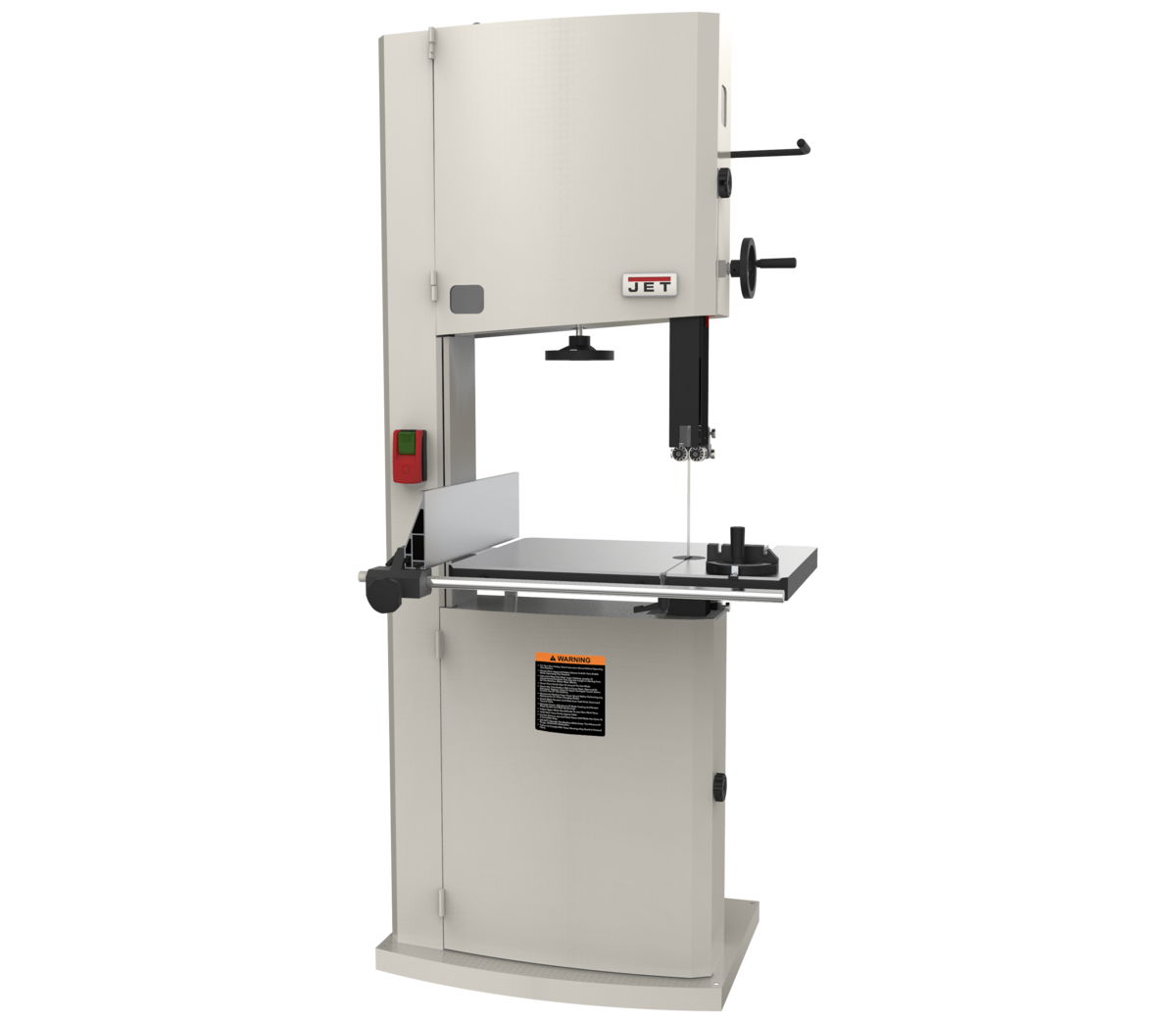 JET JWBS-20-5, 20' Bandsaw, 5HP, 230V - 714850