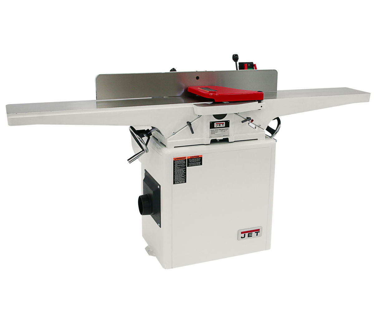JET JWJ-8HH, 8' Helical Head Jointer, 2HP, 1PH, 230V - 718250K