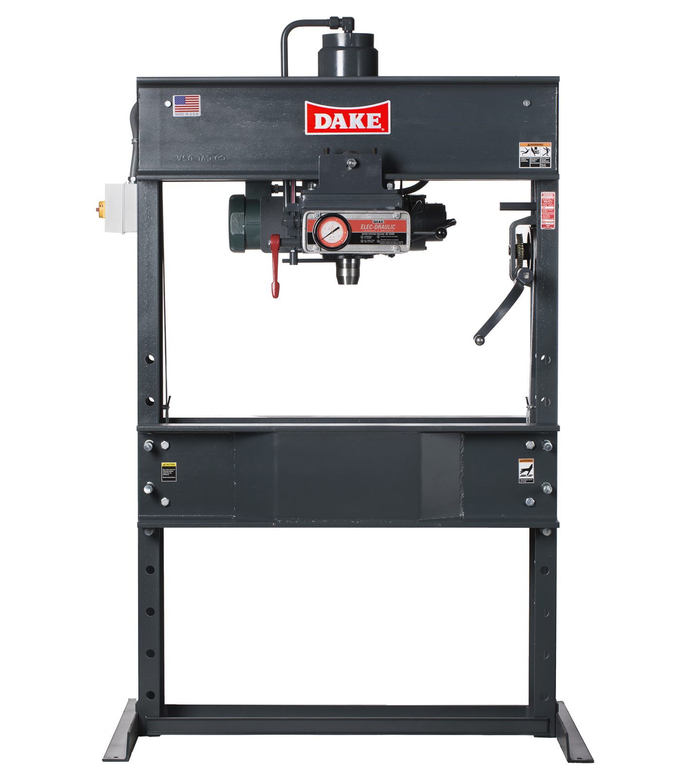 Dake 75 ton Elec-Draulic I press 220v - 905075-2