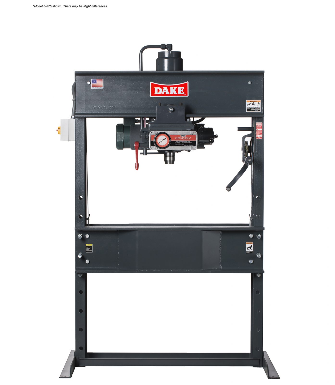 Dake 150 ton Elec-Draulic I press 220v - 905150-2