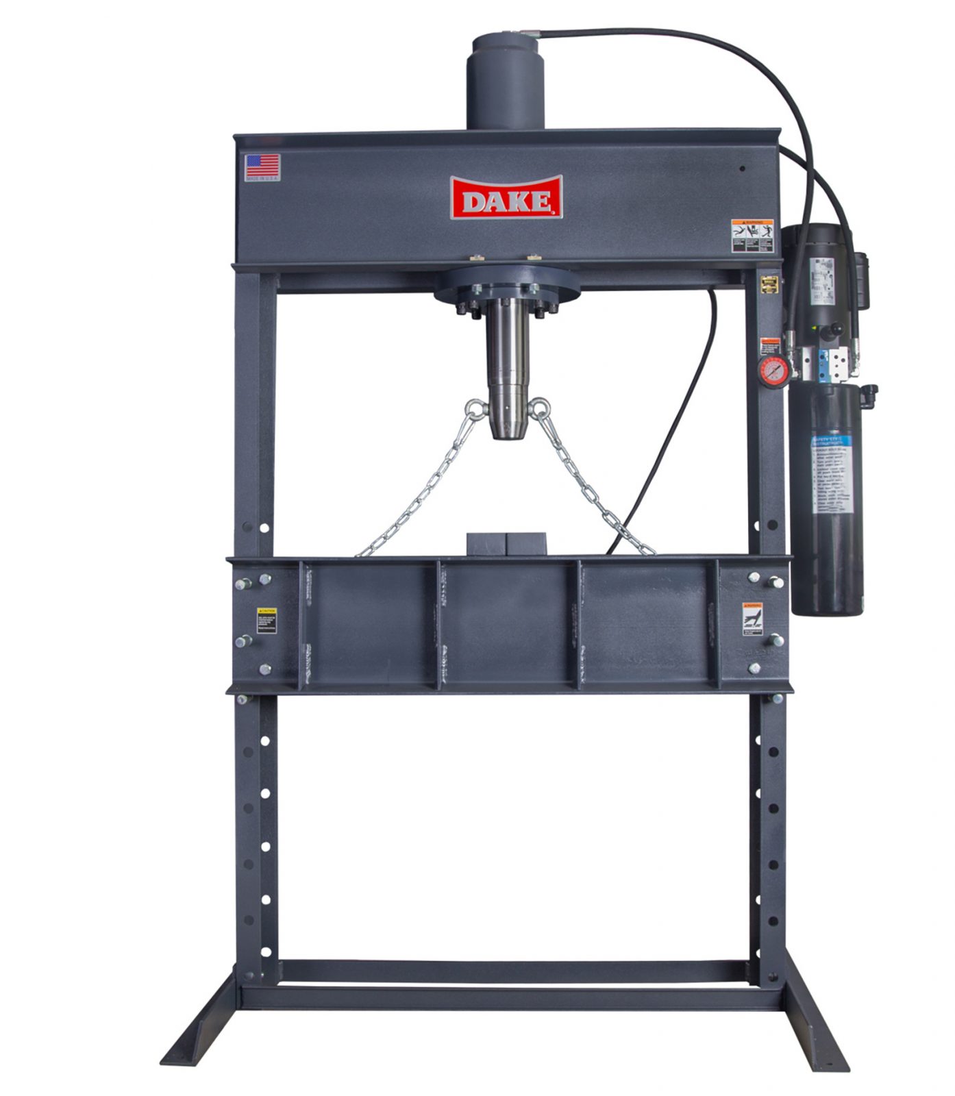 Dake 50 ton Electrically Operated H-frame 110v-1 ph - 909250