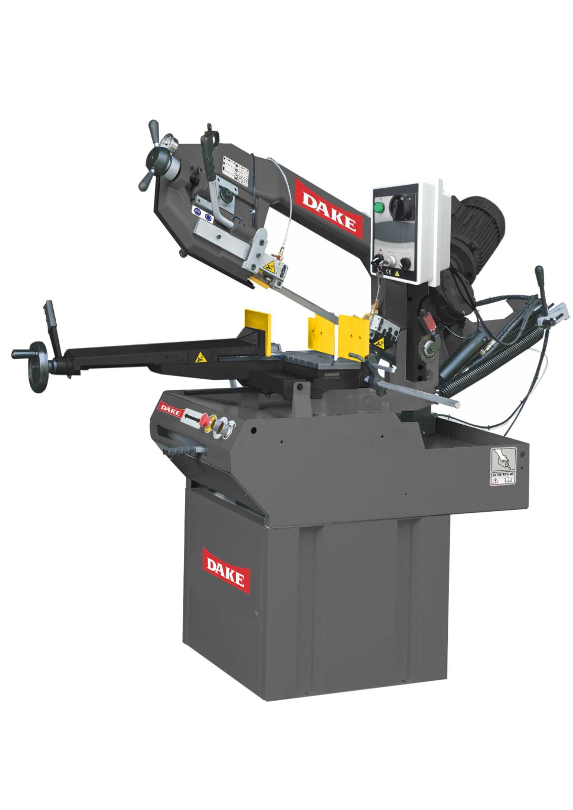 Dake Hydraulic controlled 10' dual mitering bandsaw, 220v-3 ph - 983112-2