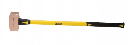 ABC Hammer 10 lb Bronze Hammer with 34 inch Fiberglass Handle - ABC10BZF