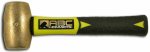 ABC Hammer 3 lb Brass Hammer with 15 inch Fiberglass Handle - ABC3BFL