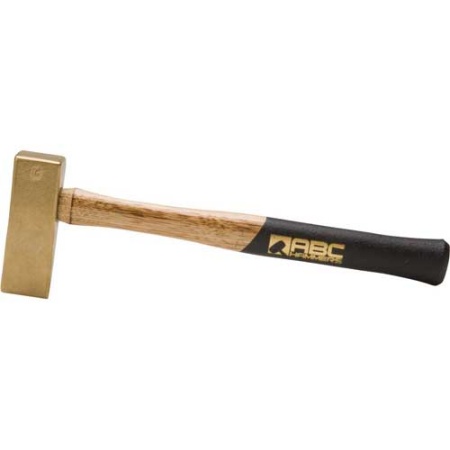 ABC Hammer 2.5 lb Brass Hammer with 15 inch Wood Handle - ABCWBW