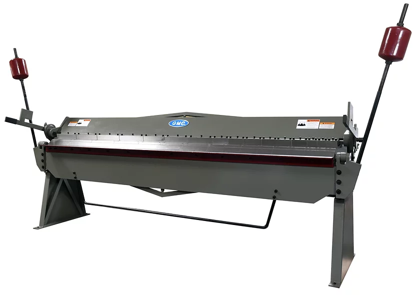 GMC Machinery 10 Foot x 14 Gauge Box & Pan Brake - BB-1014-6HD
