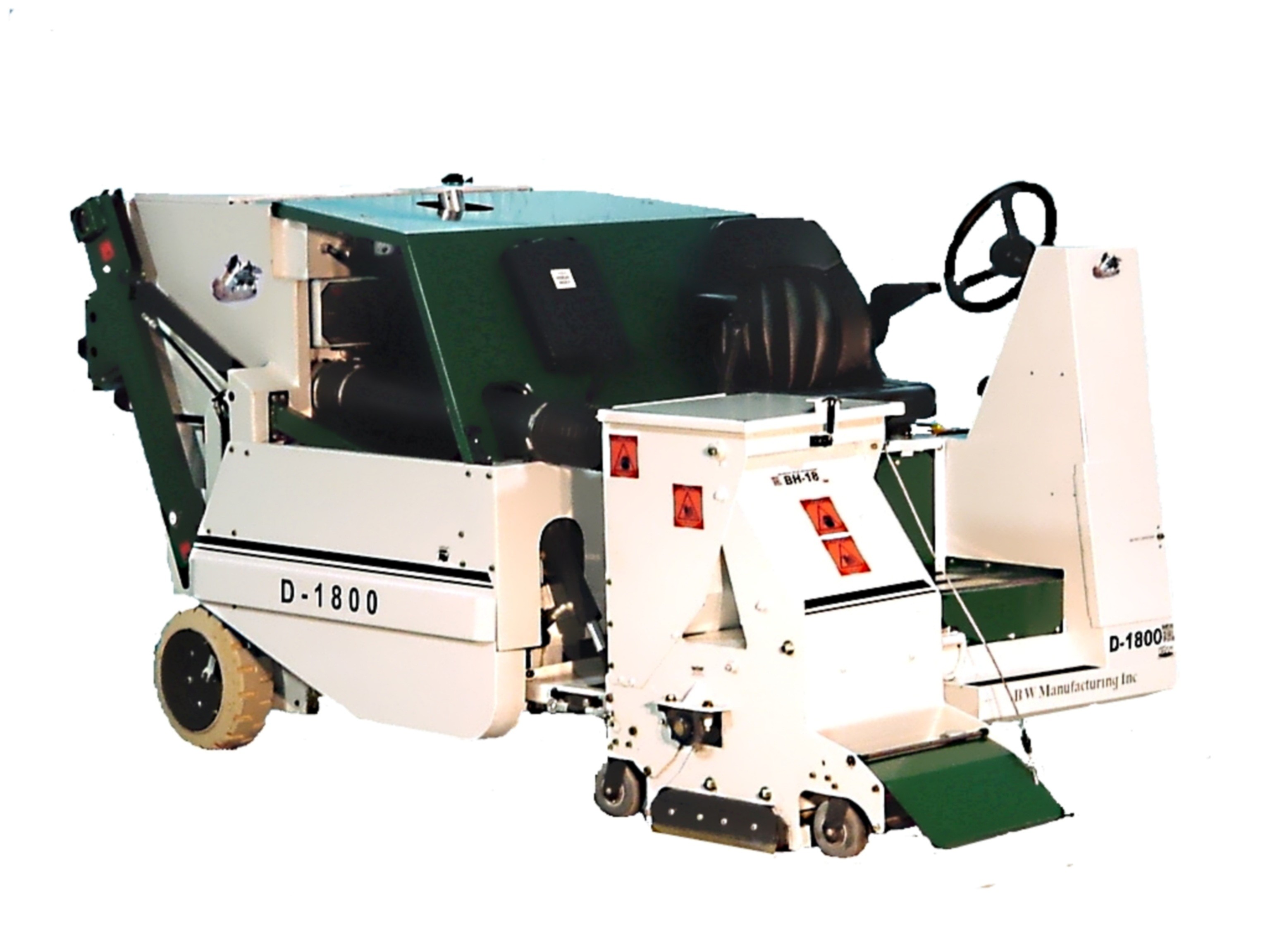 BW Manufacturing Shotblasting Head Attachment For D-1800 Chassis - BH-18