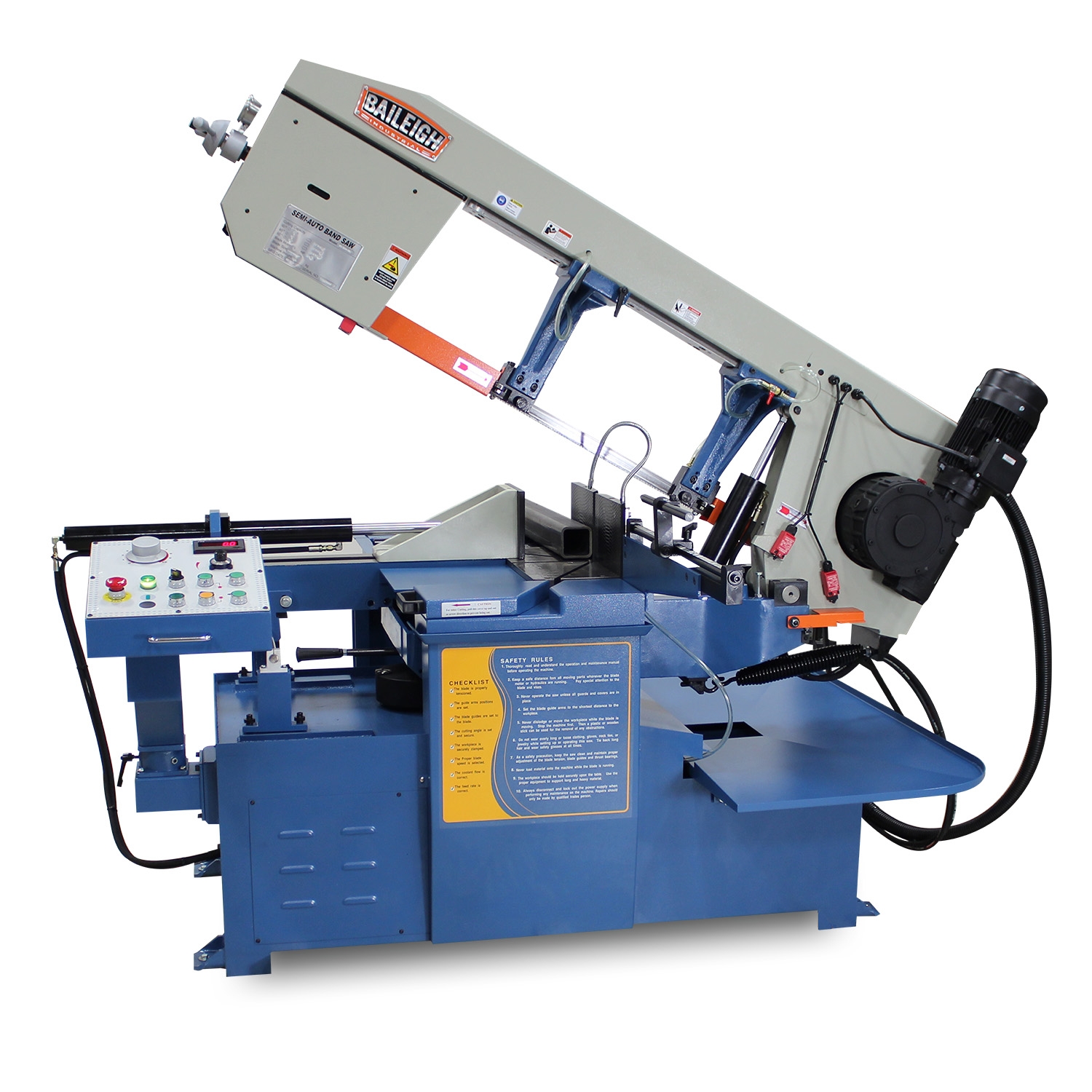 Baileigh semi-automatic Band Saw BS-20SA-DM