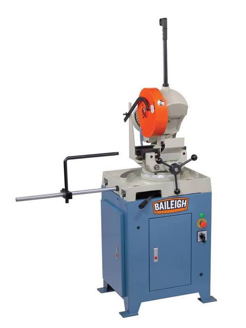 Baileigh 220 Volt 3 Phase Heavy Duty Manual Cold Saw for Aluminum with 14 Inch Blade - CS-355M