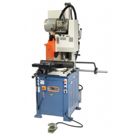 Baileigh 220 Volt 3 Phase Semi-Automatic Column Type Cold Saw with Inverter Drive - CS-C485SA