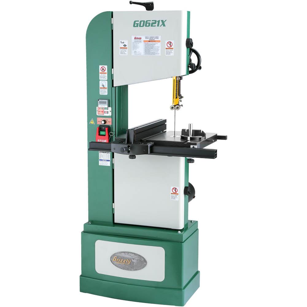 Grizzly 17 Inch 2 HP Metal/Wood Bandsaw w/Inverter Motor - G0640X