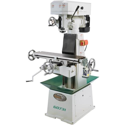 Grizzly 8in x 30in Vertical Mill with Power Feed - G0731