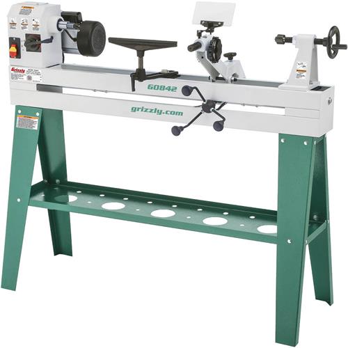 Grizzly 14 Inch x 37 Inch Wood Lathe with Copy Attachment - G0842