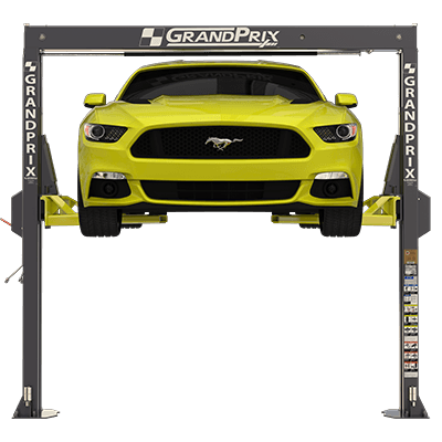 BendPak GrandPrix 2-Post Low Ceiling Auto Lift 7000 LB Capacity - GP-7LC