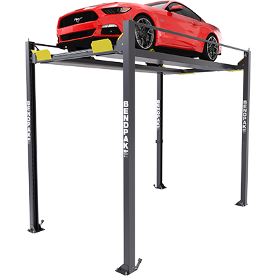 BendPak 4 Post Vehicle Display Platform 7,000 LB Capacity - HD-7PXW