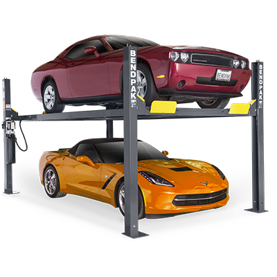 BendPak 4 Post Vehicle Lift With Standard Width 9,000 LB Capacity - HD-9