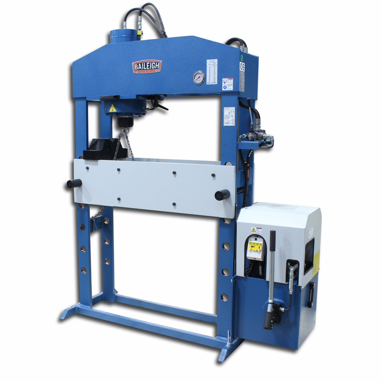 Baileigh Industrial 66 Ton Hydraulic Shop Press HSP-66M-HD