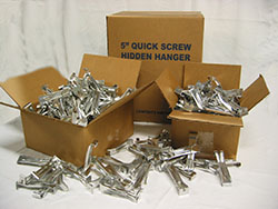 Hancock 5 Inch Hidden Gutter Hanger With Screw  - SCREW 500