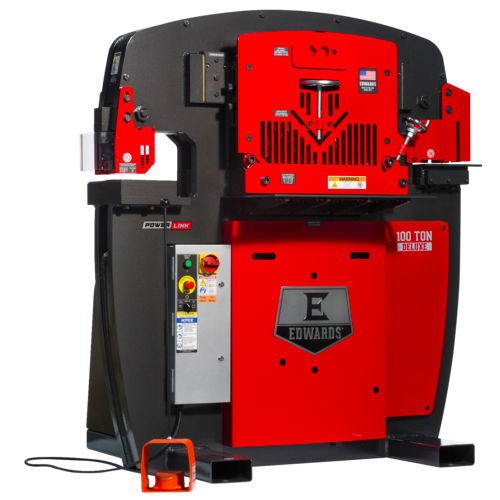 Edwards 100 Ton Deluxe Ironworker - IW100DX-3P230