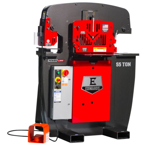 Edwards 55 Ton Ironworker - IW55-3P230