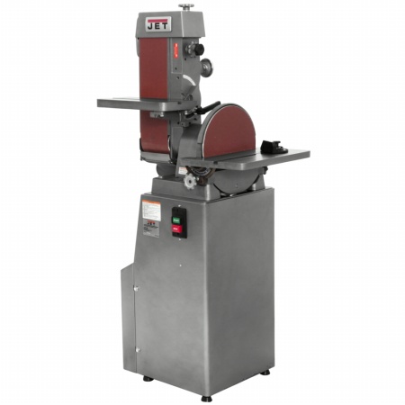 Jet 6 In x 48 In Industrial Belt and 12 Inch Disc Finishing Machine 230V 3Ph - J-4202A - 414553