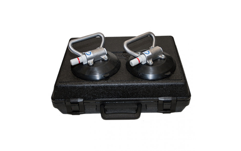 Wood's power grip 6 IN rigid handle hand cups for flat surfaces  - LP6RH2B