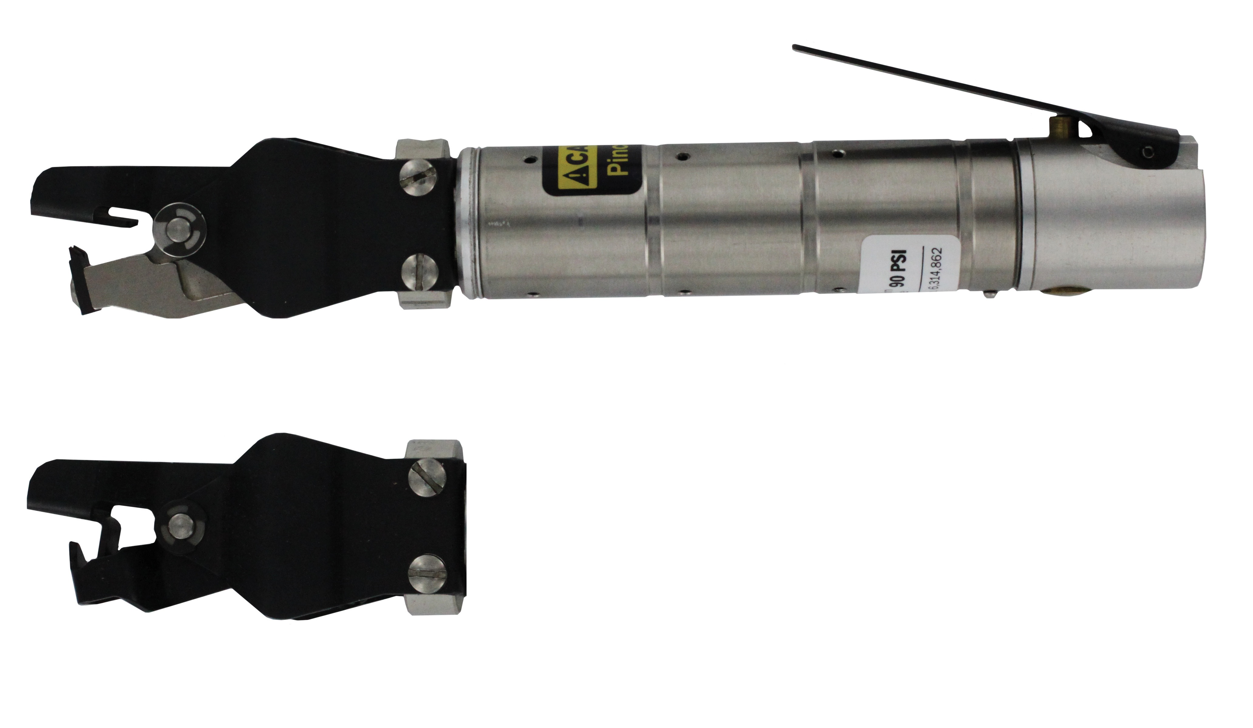 Midwest Snips Pneumatic Vinyl Fence Notcher Set: 1/4 in. and 1/2 in. MW-1412VFNPI