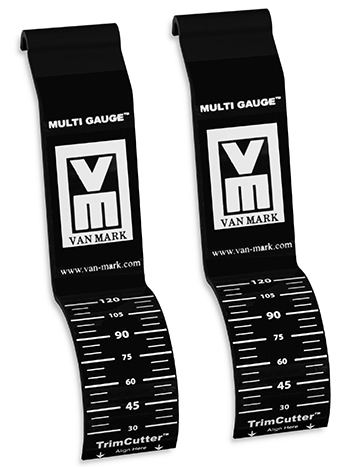 Van Mark Multi Gauge Angle and Trim Cutter Guide (1 pair) - 3978