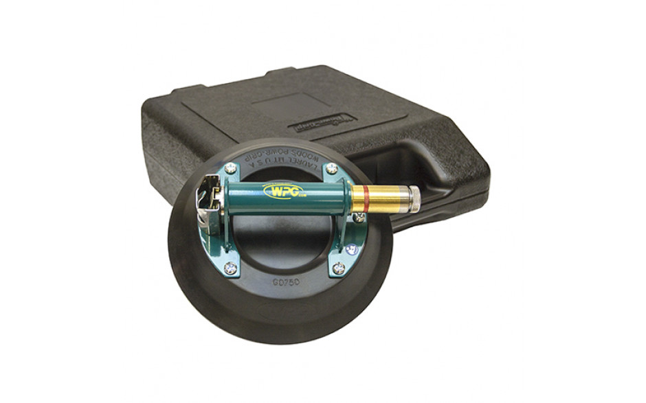 Wood's power grip 10 IN hand cup for curved surfaces with low vacuum audio alarm  - N6450WBP