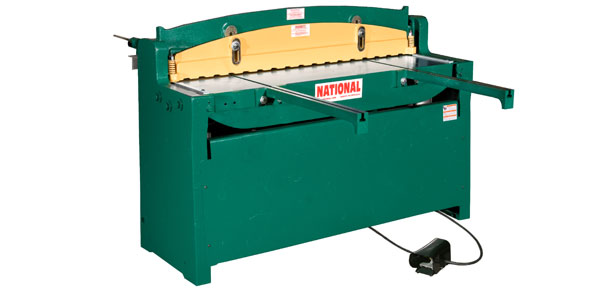 National 4 Foot x 12 Gauge Air Powered Sheet Metal Shear - NA5212