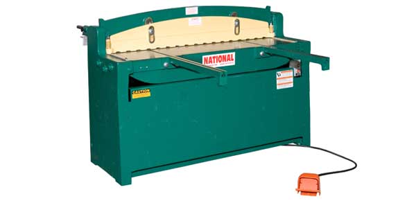 National 4 Foot x 10 Gauge Hydraulic Sheet Metal Shear - NH5210