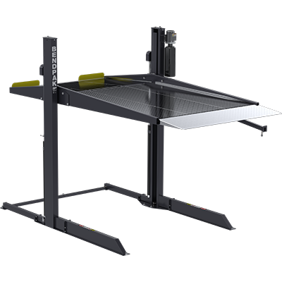BendPak Two-Post Parking Lift 7,000 Lb Capacity - PL-7000DLX
