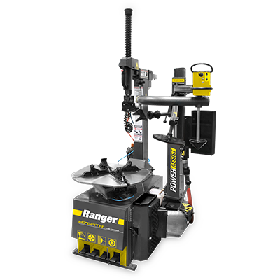 BendPak Tire Changer Tilt-Back With Right-Tower Single Assist 30 In Clamping Capacity - R76ATR 