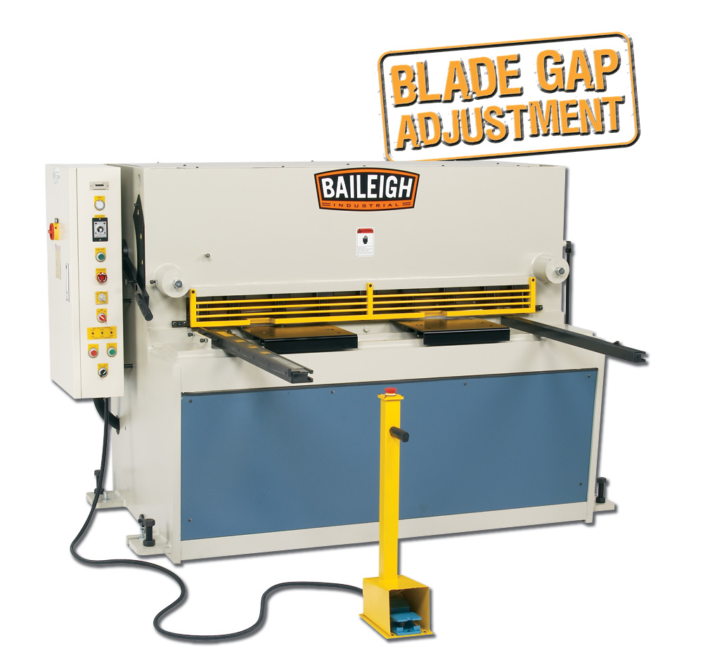Baileigh Industrial Hydraulic Metal Shear SH-5208-HD