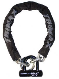 Combo Set - Thex Super Chain - 5 Ft. X 10mm w/ Max 60 Disc U-Lock