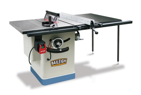 Baileigh 20 IN X 27 IN Entry Level Cabinet Saw TS-1040E-50
