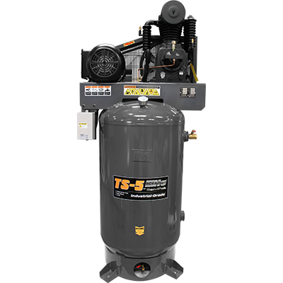 BendPak TS-5 Air Compressor / 5 HP / 80-Gallon Vertical Tank / 208-230V, 60 HZ 1-Phase - TS-580V-601