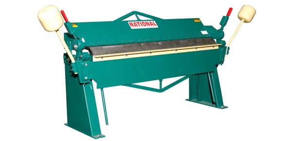National 10 Foot x 16 Gauge Heavy Duty Box & Pan Finger Brake - U6-12016
