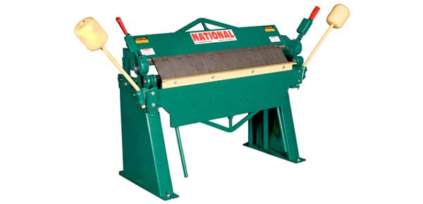 National 6 Foot x 12 Gauge Box & Pan Finger Brake - U7212