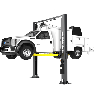 BendPak 2-Post Auto Lift 12,000 LB Capacity With Clearfloor  - XPR-12CL-LTA