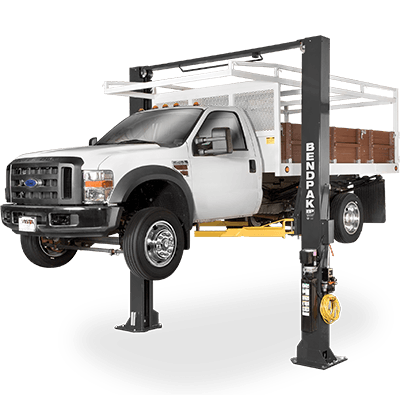 BendPak 2-Post Auto Lift 15,000 LB Capacity With Clearfloor - XPR-15CL
