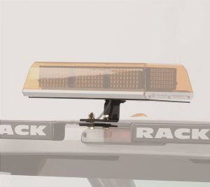 Backrack  Utility Light Bracket Center Mount 16 X 7 Rectangle Base - 91002rec